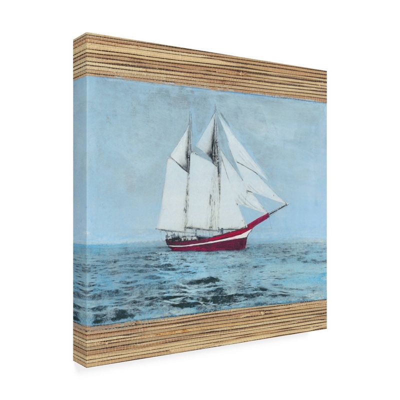 Naomi Mccavitt 'Seagrass Nautical I' Canvas Art - Trademark Fine Art, 3 of 6