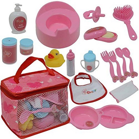 The New York Doll Collection Baby Doll Feeding & Caring Accessory Set :  Target