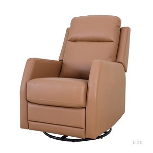 Ofelia Upholstery Wingback Swivel Recliner for Bedroom and Living Room |Artful Living Design - 1 of 4