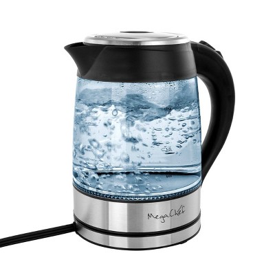 1.8-Liter Cordless Glass Electric Kettle – Chefman