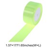 Unique Bargains Ribbons for Crafts Durable Wide Satin Grosgrain for Wreaths & Crafts 866.14"x1.57" 1 Pc - 3 of 4