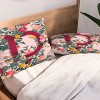 Deny Designs Standard Burcu Korkmazyurek Summer Botanical Monogram Pillow Shams - 2 of 3