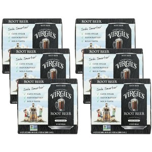 Virgil's Root Beer Soda - Case of 6/4 pack, 12 fz - 1 of 4
