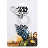 SalesOne LLC Star Wars: Book of Boba Fett Chrome Helmet Pendant Keychain | Toynk Exclusive - 2 of 4