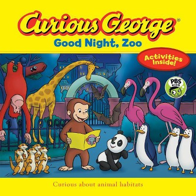 Curious George Good Night, Zoo - by  H A Rey (Hardcover)