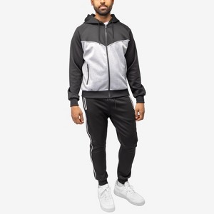 CULTURA Men's Zip Up Hoodie Track Suit - 1 of 4