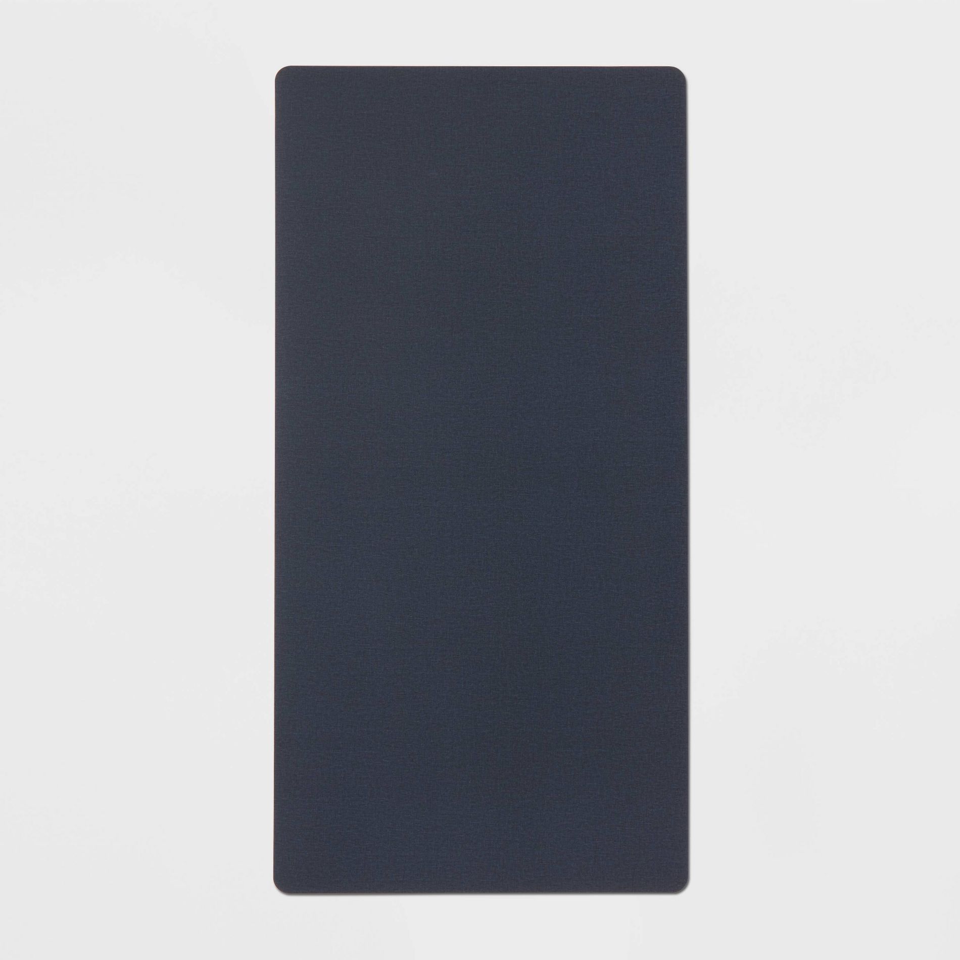 20" x 40" Low Profile Charmed Manor Patterned Polyurethane Kitchen Mat with Foam Rubber Backing Blue - Threshold™