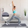 Gulches Yoga mat, 1/2 inch ultra-thick high-density practice mat with straps, suitable for all kinds of yoga practice, a variety of colors - 2 of 4