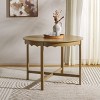 Serphina Rnd Dining Table - DTB5700B - Desert Brown - Safavieh - 3 of 4