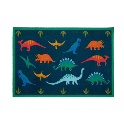 Image of Wildkin Kids Jurassic Dinosaurs 39"x58" Rug