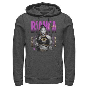 Mens WWE Gold Bianca Belair Lightweight Hoodie - 1 of 4
