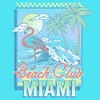 Girl's Lost Gods Beach Club Miami T-Shirt - image 2 of 3