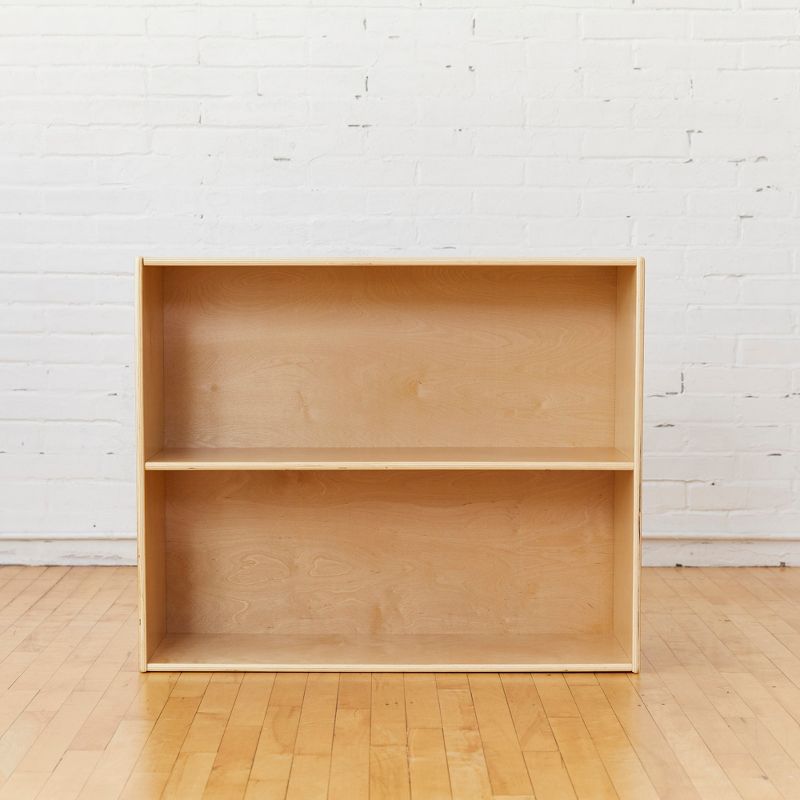 ECR4Kids Streamline 2-Shelf Storage Cabinet, 30in, Kid's Bookshelf, 4 of 13