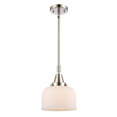 Bell - 1 Light Stem Hung Mini Pendant In Industrial Style-11.13 Inches Tall and 8 Inches Wide