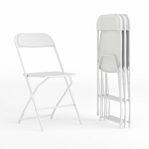 Alamont 4pk Plastic Folding Chairs - 1 of 4