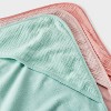 Baby 3pk Muslin Hooded Towel - Cloud Island™ - 2 of 2