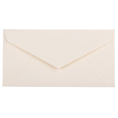 JAM Paper Monarch Strathmore Invitation Envelope 3.875x7.5 Natural White Wove 3197090I