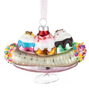 Every Day is Christmas Glass Blown Decoration Cute Hand Made Figurines Christmas Tree Ornament In Gift Box - 1 of 4