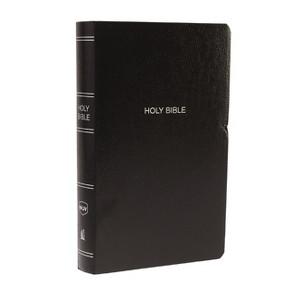 NKJV, Gift and Award Bible, Leather-Look, Black, Red Letter Edition - by  Thomas Nelson (Paperback) - 1 of 1