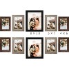Attop Picture Frames Collage Wall Decor 10-Pack, Gallery Wall Frame Set with 8x10 5x7 4x6 Frames 3 Different Finishes - 4 of 4