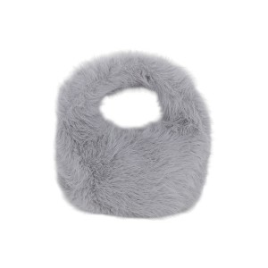 Anna-Kaci Women's Cute Plush Fur Handbag with Soft Textured Design - 1 of 4