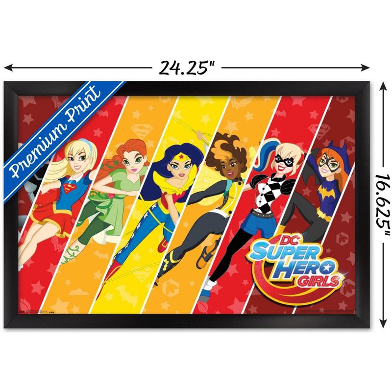Trends International DC Comics TV - DC Superhero Girls - League Framed Wall Poster Prints, 3 of 7