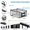 LunaLulinlk Simple Pull Out Cabinet Sliding Basket, 1-Tier Under Sink Organizer and Storage for Kitchen, Pantry, Bathroom, Black - 4 of 4