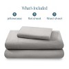 100% Cotton Flannel Sheet Set by Bare Home - 2 of 4