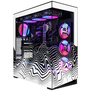 CLX Horus Gaming PC - AMD Ryzen 7 9800X3D 4.7GHz 8-Core Processor, 64GB DDR5 Memory, GeForce RTX 5070 Ti 16GB Graphics, 2TB SSD, 6TB HDD, WiFi, W11H - 1 of 4
