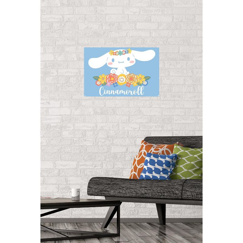 Trends International Hello Kitty and Friends: 24 Flowers - Cinnamoroll Unframed Wall Poster Prints, 2 of 7