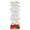 Happy Birthday Jesus Fireworks 2 x 6 Cardstock Christmas Bookmark, Pack of 12 - 2 of 2