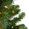 Northlight 3' Prelit Artificial Christmas Tree Canadian Pine - Clear Lights - image 2 of 4