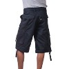 Pro Club Men's Cotton Classic Straight Leg Twill Cargo Shorts with Belt - 3 of 4