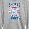 Boys' - Teenage Mutant Ninja Turtles - Shells And Stripes Long Sleeve Graphic T-Shirt - image 2 of 4