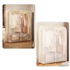 Unique Bargains Garment Bags PEVA Clothes Cover Bags with Zipper - 3 of 4