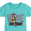 Girls' - Marvel - Wolverine Nope Not Today Fitted Short Sleeve Graphic T-Shirt - 2 of 4