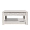 Galano Japtur Coffee Table With Drawer - Dusty Grey Oak - 4 of 4
