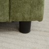 MAYEERTY 99.2-Inch Chenille Deep Seat Sofa - Modern Comfort, Upholstered Fluffy Cloud Sofa (Green) for Living Room, Bedroom, Office & Apartment - 4 of 4