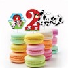 Big Dot of Happiness 2nd Birthday Farm Animals - DIY Shaped Barnyard Second Birthday Party Cut-Outs - 24 Count - 3 of 4