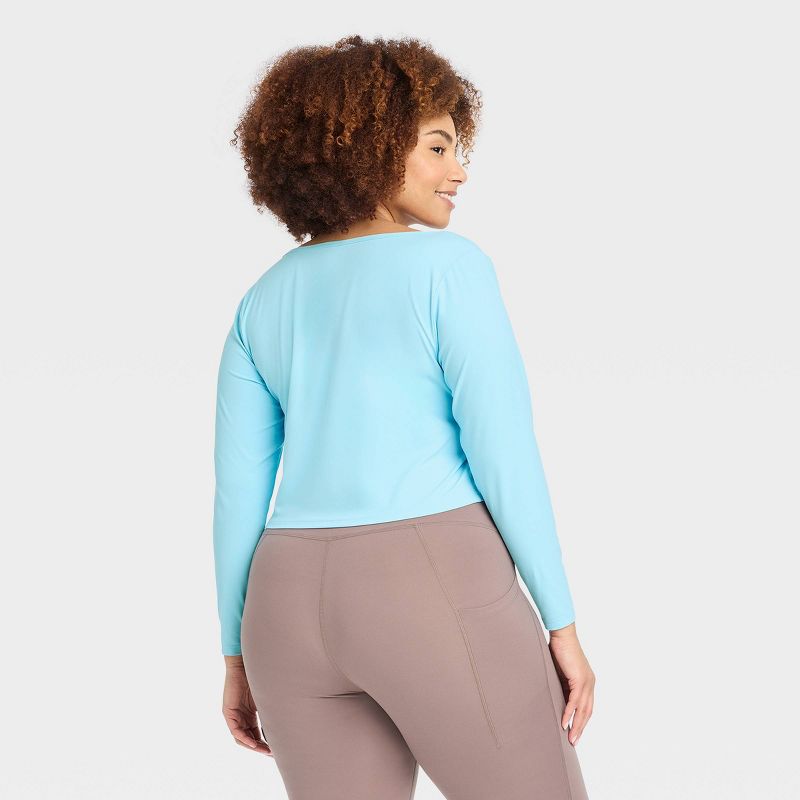 Women's Everyday Soft Long Sleeve Top - All In Motion™, 3 of 10