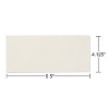 MyOfficeInnovations #10 Premium Diag-Seam Gummed Envelopes 4-1/8" x 9-1/2" Ivory 500/BX 918211 - image 3 of 4