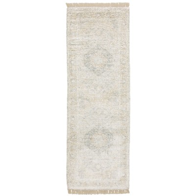 Oriental Weavers Malabar 45303 Beige/ Grey Indoor Area Rug - 2'6" x 8'