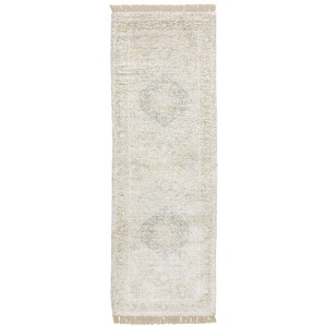Oriental Weavers Malabar 45303 Beige/ Grey Indoor Area Rug - 2'6" x 8' - 1 of 4