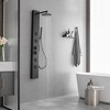 BWE 4-Jet Rainfall Shower Tower Shower Panel System with Waterfall Shower Head and Shower Wand - 3 of 4