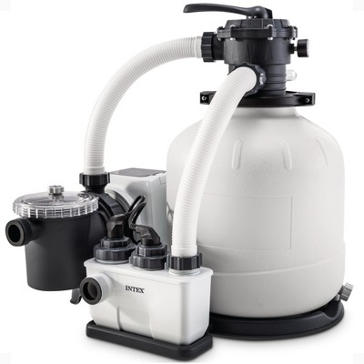 Intex Krystal Clear Saltwater System and Sand Filter Pump