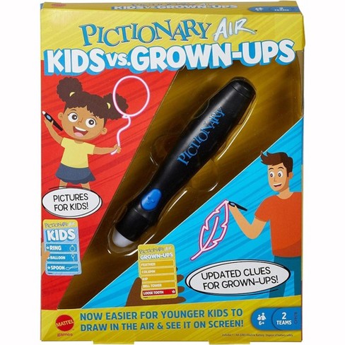 Mattel Games ​pictionary Air Kids Vs. Grown-ups : Target