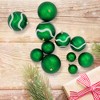 Northlight Shatterproof Christmas Ball Ornaments - Green - 4" (100mm) - 39ct - 2 of 4