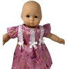 Doll Clothes Superstore Ice Cream Print Nightgown Fits 15-16 Inch Baby Dolls - 3 of 4