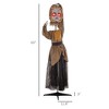 NAYSAYE Party Decoration and Accessories Halloween Doll Figurine for Holiday Decorations, Black, 23.6"*7.1"*63" - 4 of 4