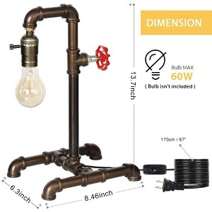 Oumilen 13.7" Bronze Table Lamp - 1 of 1